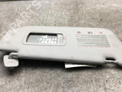 Used Right sun visor RENAULT SCÉNIC III (JZ0/1_) 1.9 dCi (JZ0J, JZ1J, JZ1K, JZ1S) (131 hp) 25501466