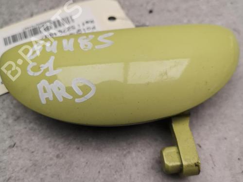 Used Rear right exterior door handle CITROËN C1 (PM_, PN_) 1.0 (68 hp) 25561737
