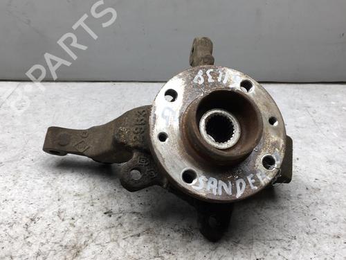 Used Left front steering knuckle DACIA SANDERO 1.5 dCi (88 hp) 25534289
