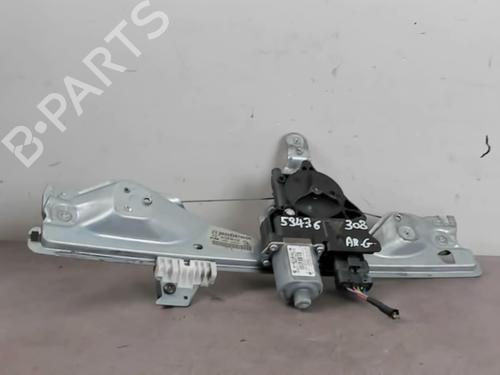 Used Rear left window mechanism PEUGEOT 308 I (4A_, 4C_) 1.6 HDi (109 hp) 25537651