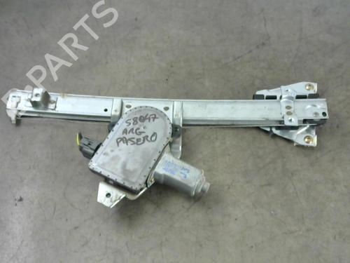 Used Rear left window mechanism MITSUBISHI PAJERO III (V7_W, V6_W) 3.2 Di-D (V68W) (160 hp) 25516065