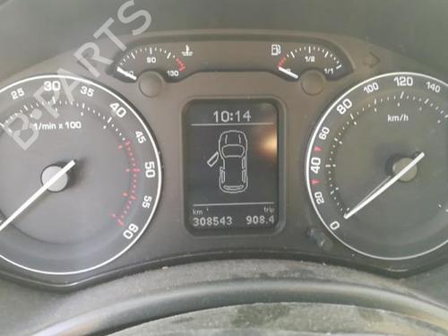 Varmeblæser SKODA OCTAVIA II (1Z3) 1.9 TDI | BP25553639M62 
