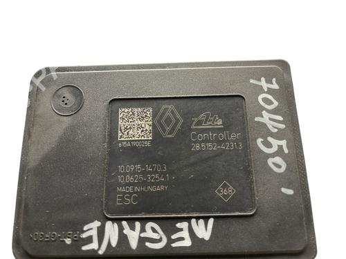 Used ABS pump ABS pump RENAULT MEGANE IV Hatchback (B9A/M/N_) 1.6 dCi 130 (B9A4) (130 hp) 25512811 25512811