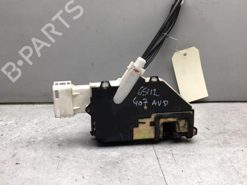 Front right lock PEUGEOT 407 (6D_) 2.0 HDi 135 (6DRHRH, 6DRHRE, 6DRHRG, 6DRHRJ) | BP25561429C97 