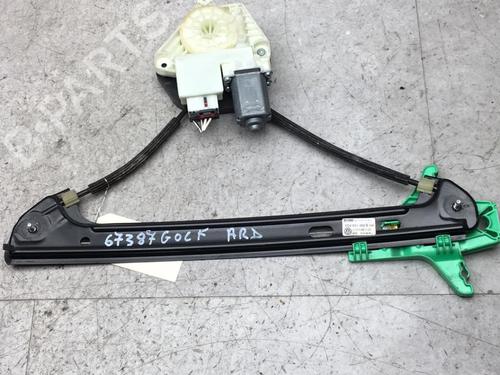 Rear right window mechanism VW GOLF VII (5G1, BQ1, BE1, BE2) 2.0 GTI 5G4839462C