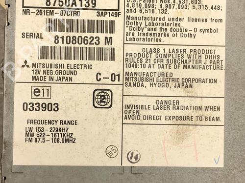 Used Radio Radio CITROËN C-CROSSER (VU_, VV_) 2.2 HDi (156 hp) 25538159 25538159