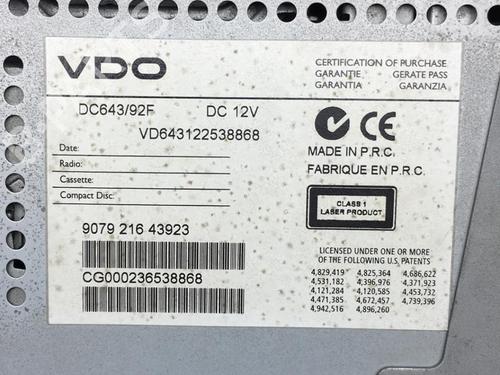 Radio SUBARU FORESTER (SG_) 2.0 AWD (SG5) | BP25575466E6 