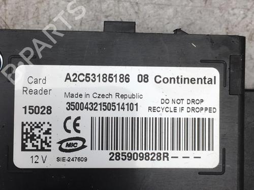 Card reader RENAULT MEGANE III Hatchback (BZ0/1_, B3_) 1.5 dCi (BZ1G, BZ1W, BZ0R) | BP25521815E4 