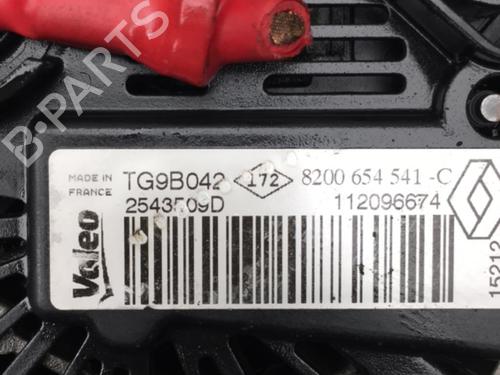 Used Alternator RENAULT CLIO III (BR0/1, CR0/1) 1.2 16V Hi-Flex (BR1U, CR1U) (75 hp) 27698106