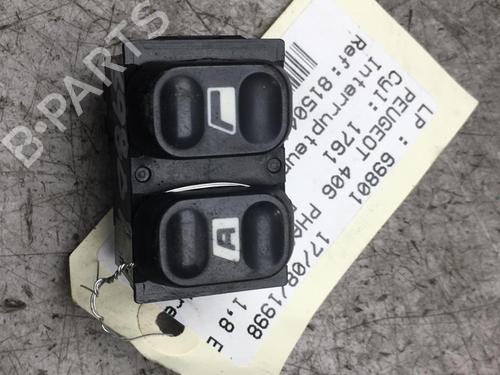 Used Left front window switch PEUGEOT 406 (8B) 1.8 16V (110 hp) 25501857