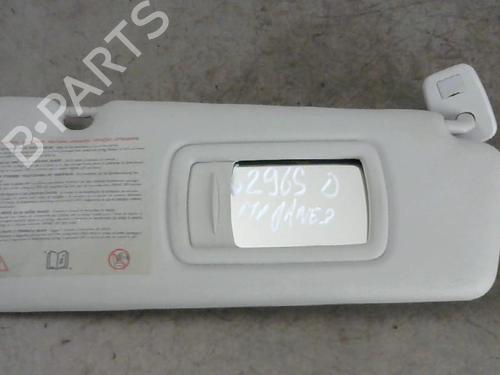Used Right sun visor RENAULT MEGANE III Coupe (DZ0/1_) 1.5 dCi (DZ09, DZ0D, DZ1F, DZ1G, DZ14, DZ29) (110 hp) 25531960