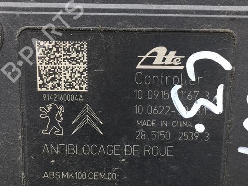 Used ABS pump CITROËN C3 II (SC_) 1.0 VTi 68 (68 hp) 25514186