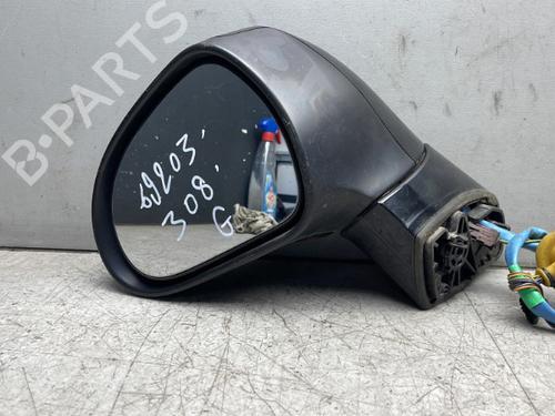 Used Left mirror PEUGEOT 308 I (4A_, 4C_) 1.6 HDi (109 hp) 25550745