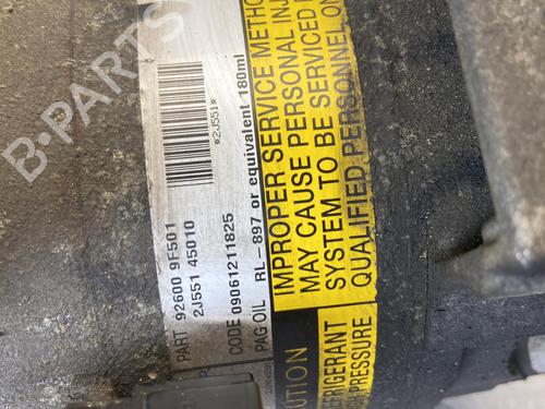 AC compressor NISSAN ALMERA II Hatchback (N16) 1.5 | BP25560721M34 