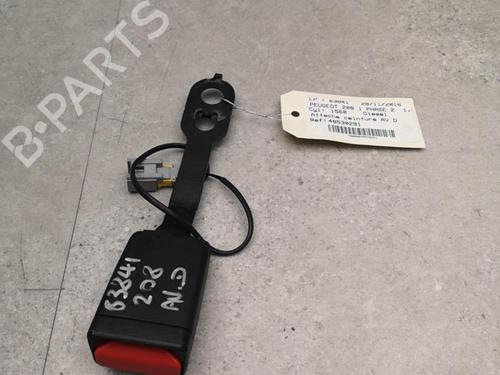 Used Seat buckle PEUGEOT 208 I (CA_, CC_) 1.6 HDi / BlueHDi 75 (75 hp) 25519356