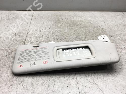 Right sun visor RENAULT MEGANE III Hatchback (BZ0/1_, B3_) 1.2 TCe (BZ2B, BZ11) | BP25571083I2 - Image 2