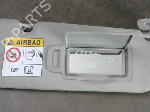 Used Right sun visor RENAULT MEGANE IV Hatchback (B9A/M/N_) 1.5 dCi 110 (B9A3) (110 hp) 25519701