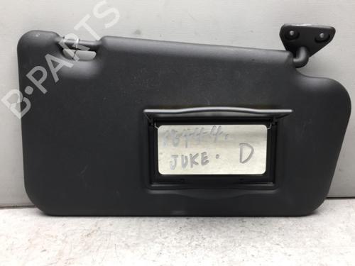 Used Right sun visor Right sun visor NISSAN JUKE (F15) 1.5 dCi (110 hp) 25575209 25575209