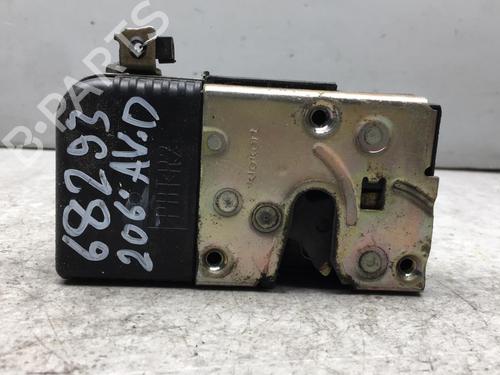 Front right lock PEUGEOT 206 CC (2D) 1.6 16V (2DNFUF, 2DNFUR) | BP25556792C97 