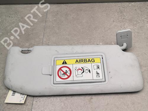 Used Right sun visor Right sun visor PEUGEOT 208 I (CA_, CC_) 1.6 HDi / BlueHDi 75 (75 hp) 25519348 25519348