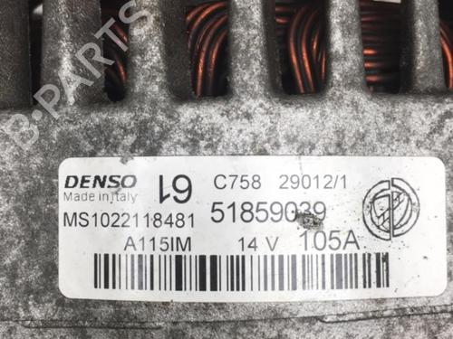 Alternator FIAT 500 (312_) 1.2 (312AXA1A) | BP25550712M7  - Image 5
