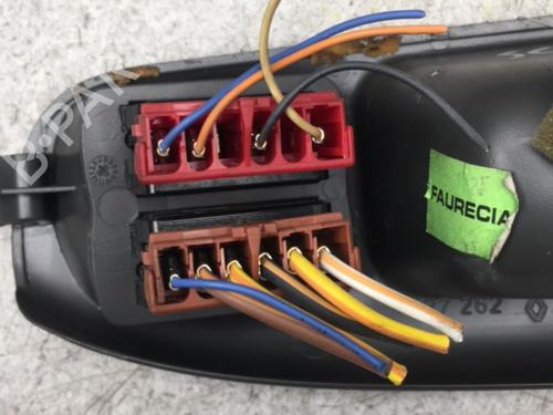 Left front window switch RENAULT SCÉNIC I MPV (JA0/1_, FA0_) 1.9 dCi (JA05, JA1F) | BP25557755I27 