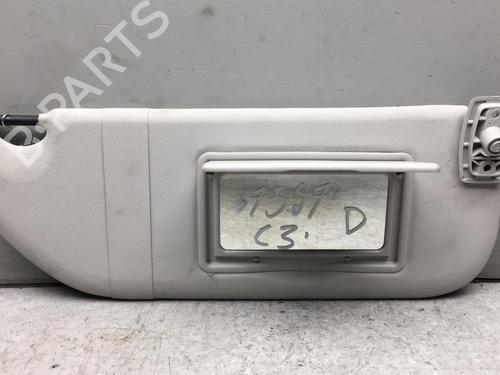 Used Right sun visor CITROËN C3 II (SC_) 1.0 VTi 68 (68 hp) 25551469