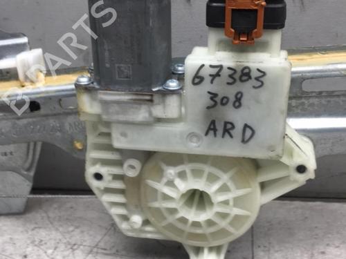 Rear right window mechanism PEUGEOT 308 II (LB_, LP_, LW_, LH_, L3_) 1.5 BlueHDi 130 | BP25507024C25 
