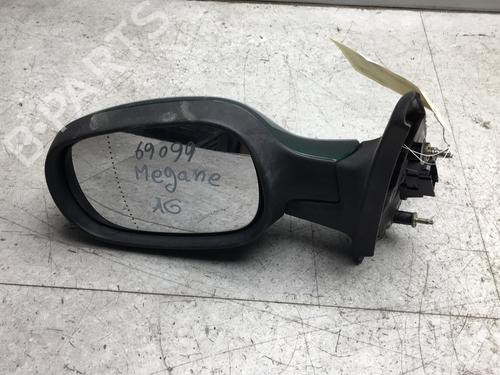 Used Left mirror RENAULT MEGANE I (BA0/1_) 1.6 16V (BA04, BA0B, BA11, BA1J, BA16, BA19, BA1K, BA1V,... (107 hp) 25575449
