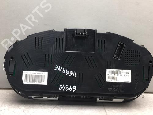 Instrument cluster RENAULT MEGANE III Hatchback (BZ0/1_, B3_) 1.5 dCi (BZ09, BZ0D, BZ1W, BZ29, BZ14) | BP25537876C47 