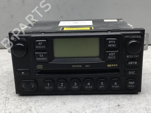 Radio TOYOTA RAV 4 II (_A2_) 2.0 D 4WD (CLA20_, CLA21_, CLA20R, CLA21R) | BP25525329E6 