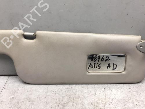 Right sun visor TOYOTA YARIS (_P1_) 1.4 D-4D (NLP10_, NLP10R) | BP25514734I2 