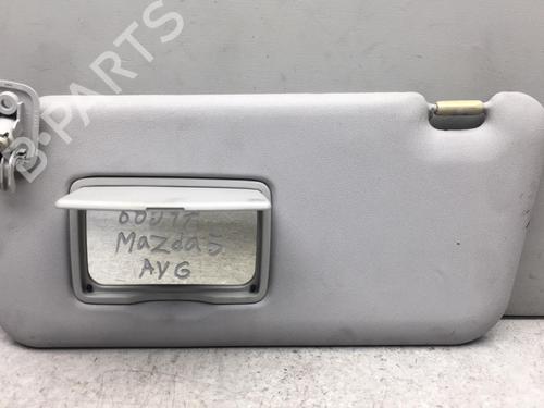 Left sun visor MAZDA 5 (CR) 2.0 CD (CR19) | BP25576078I1 