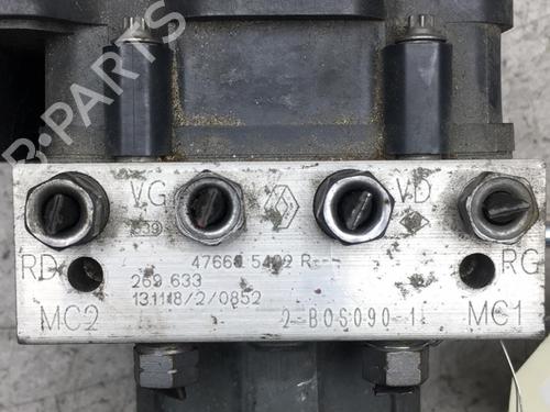 Used ABS pump ABS pump RENAULT CLIO IV (BH_) 0.9 TCe 90 (BHNF, BHMA, BHMH, BHJK, BHJR) (90 hp) 25547543 25547543