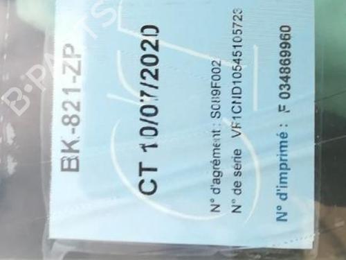 Front left window mechanism RENAULT TWINGO II (CN0_)  | BP25552444C22  - Image 8