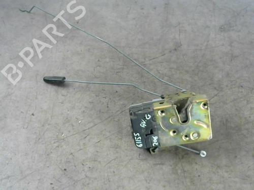 Venstre foran lås PEUGEOT 206 Hatchback (2A/C) 1.9 D (69 hp) 25559521