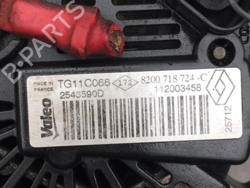 Alternator RENAULT TWINGO II (CN0_) 1.2 16V (CN04, CN0B) | BP25514644M7 