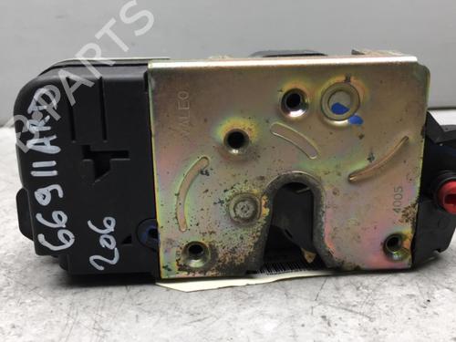 Rear right lock PEUGEOT 206 Hatchback (2A/C) 1.4 HDi eco 70 | BP25533417C99 