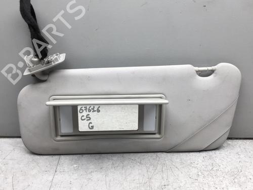 Left sun visor CITROËN C5 III (RD_) 2.0 HDi (RDRHD8, RDRHDJ, RDRHR8, RDRHRJ) | BP25522025I1 - Image 2
