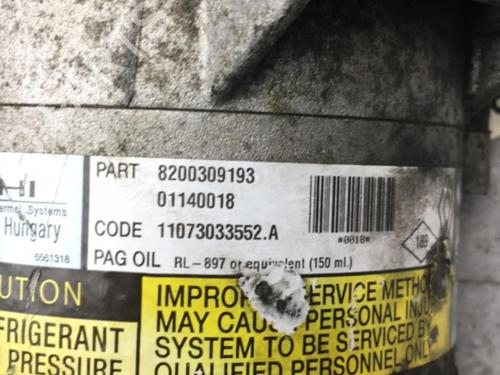 AC compressor RENAULT MEGANE II (BM0/1_, CM0/1_) 1.9 dCi (BM0G, CM0G) | BP25555636M34 