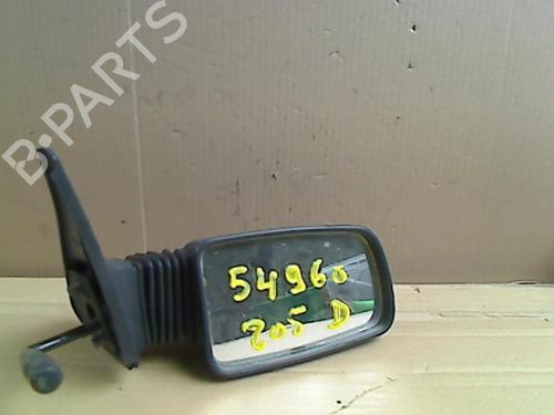 Used Right mirror PEUGEOT 205 II (20A/C) 1.7 Diesel (60 hp) 25577724