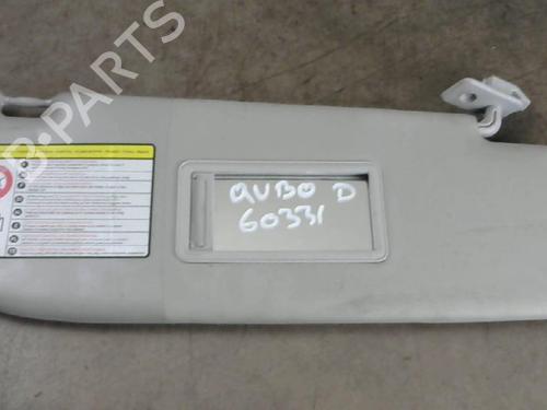 Used Right sun visor FIAT QUBO (225_) 1.3 D Multijet (225CXB1A, 225AXB1A, 225CXB11, 225AXB11,... (75 hp) 25524708