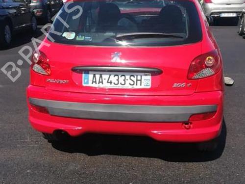 Left taillight PEUGEOT 206+ (2L_, 2M_) 1.4 HDi eco 70 | BP25552458C34 