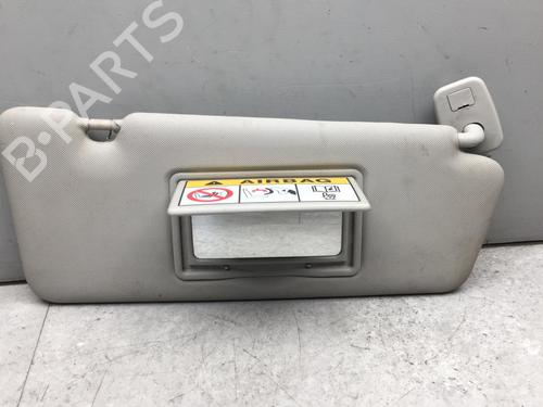 Left sun visor RENAULT CLIO IV (BH_) 1.5 dCi 90 | BP25524987I1 