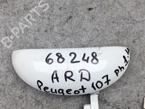 Used Rear right exterior door handle PEUGEOT 107 (PM_, PN_) 1.4 HDi (54 hp) 25534181
