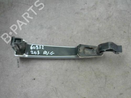 Front left exterior door handle PEUGEOT 207 (WA_, WC_) 1.6 HDi | BP25537560C128 