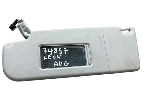 Used Left sun visor SEAT LEON (1P1) 1.9 TDI (105 hp) 27612809
