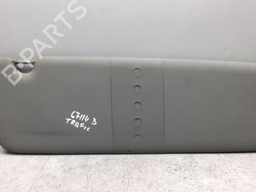Right sun visor RENAULT TRAFIC II Van (FL) 1.9 dCi 100 (FL0C, FL0K, FL0B) | BP25520242I2 