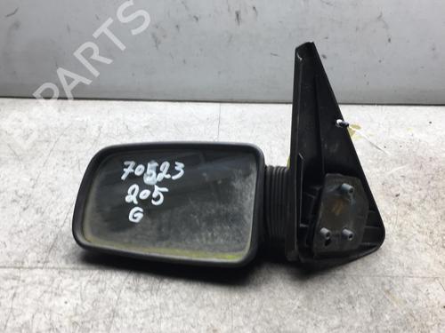 Used Left mirror PEUGEOT 205 II (20A/C) 1.1 (60 hp) 25529342