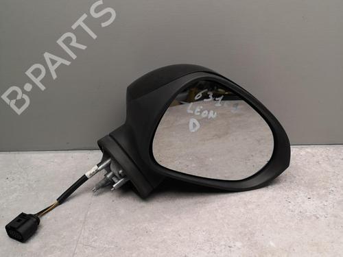 Used Right mirror SEAT LEON (1P1) 1.2 TSI (105 hp) 25519779
